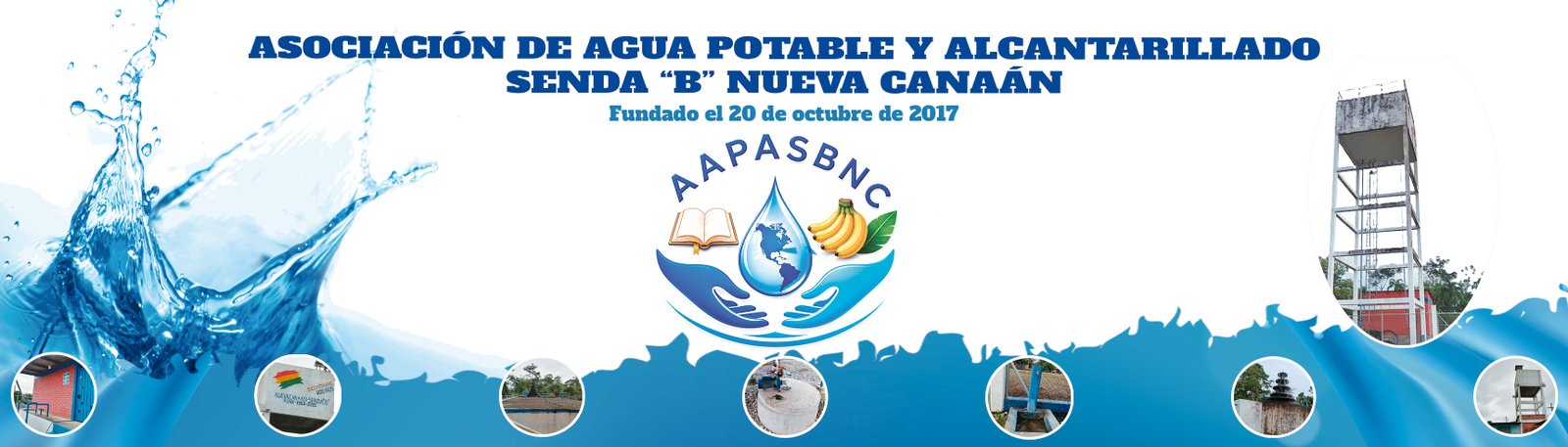 Instalaciones del sistema de agua potable de la asociación