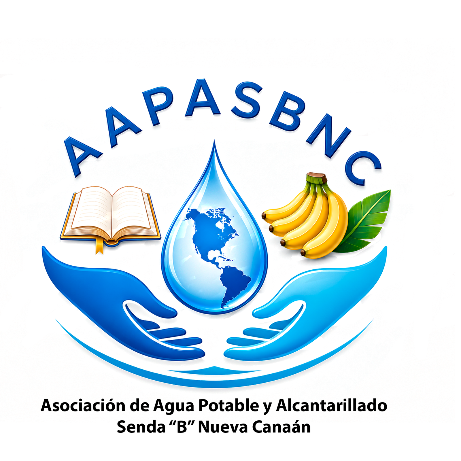 Logo Asociación de Agua Potable Senda B Nueva Canaán